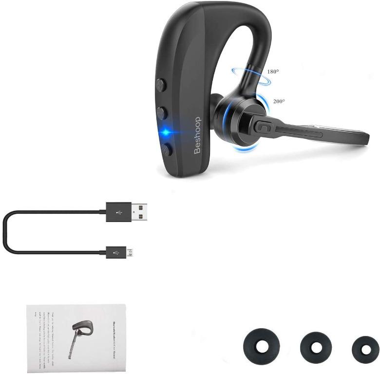 beshoop bluetooth headset pairing