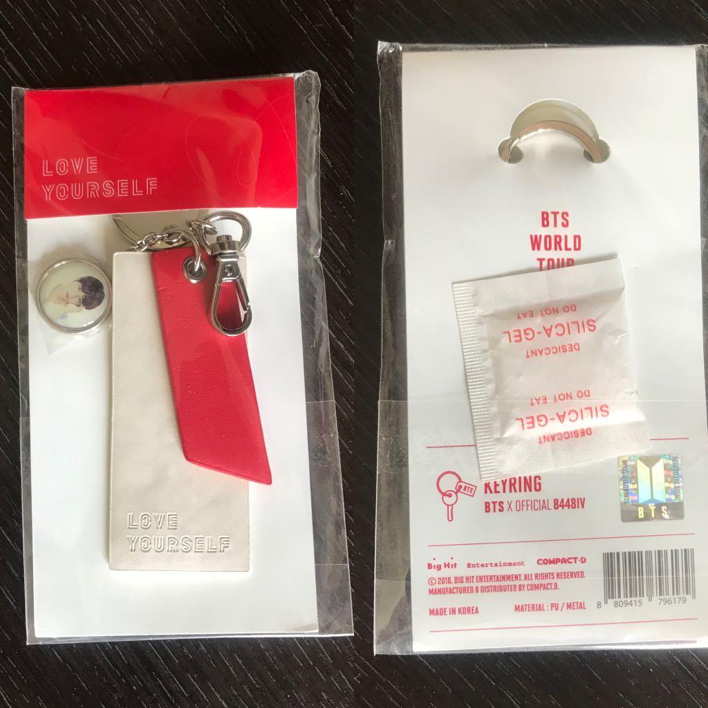 BTS V LOVE YOURSELF TOUR KEYRING Carousell