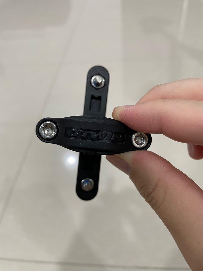 btwin bottle cage mount