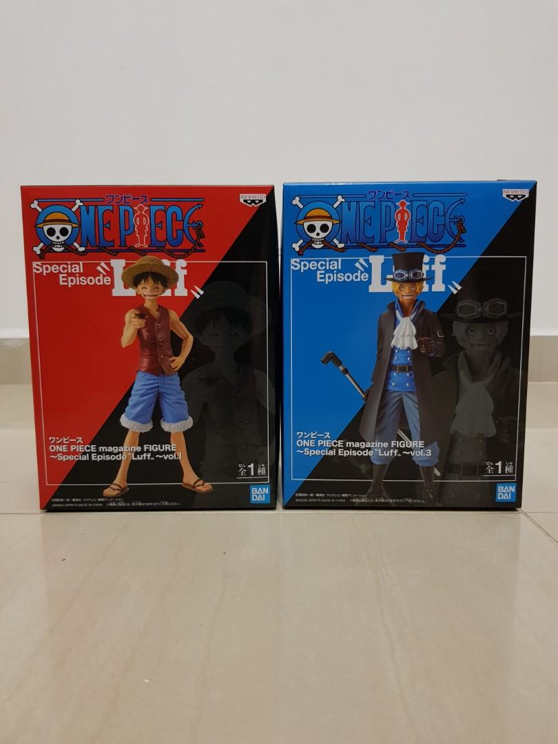 Bundle Deal One Piece Figurine Op Magazine Figure Special Episode Vol 1 Vol 3 Hobbies Toys Toys Games On Carousell