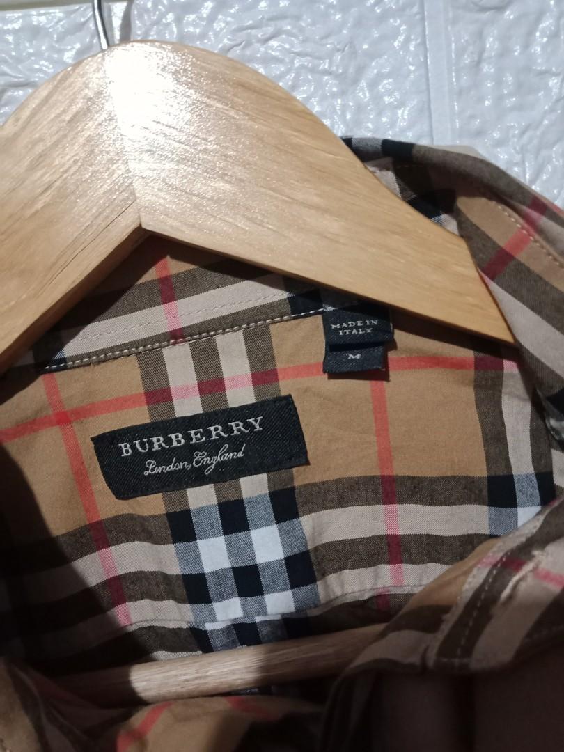 Burberry london crop top plaid authentic, Luxury, Apparel on Carousell