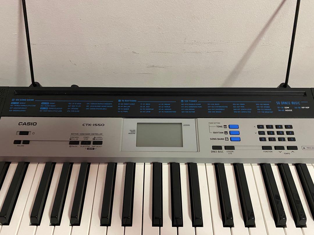 Casio Keyboard CTK 1550
