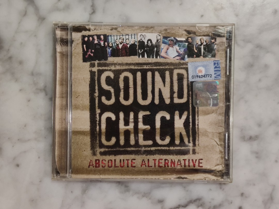 (CD) Sound Check Absolute Alternative, Hobbies & Toys, Music & Media ...