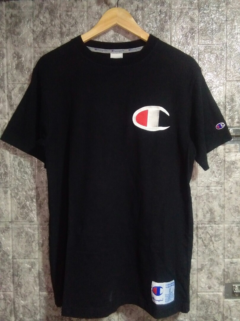 Champion Big C Embroidered Men s Fashion Tops Sets Tshirts