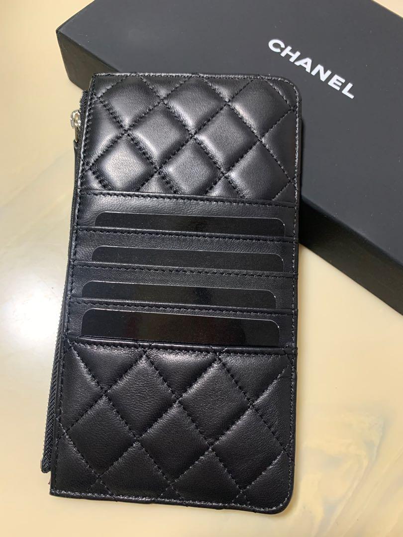 Chanel Phone & Card Holder, Luxury, Bags & Wallets on Carousell