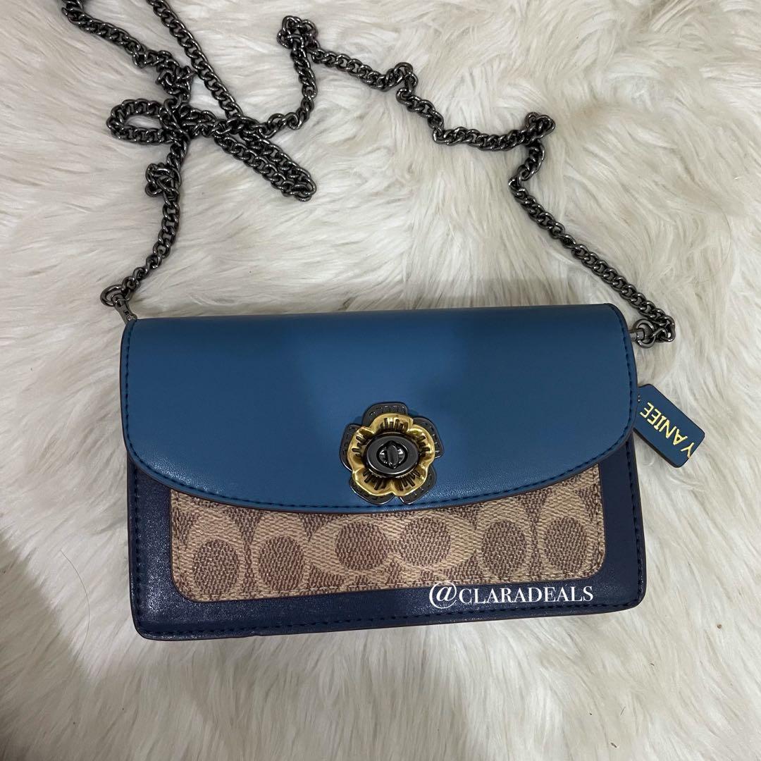 Coach parker blue shop