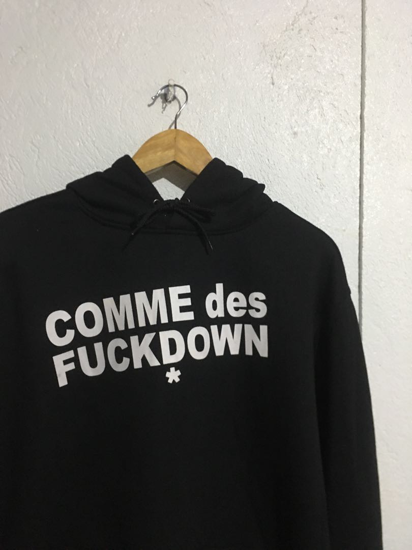 COMME DES FUCKDOWN HOODIE, Men's Fashion, Tops & Sets, Hoodies on