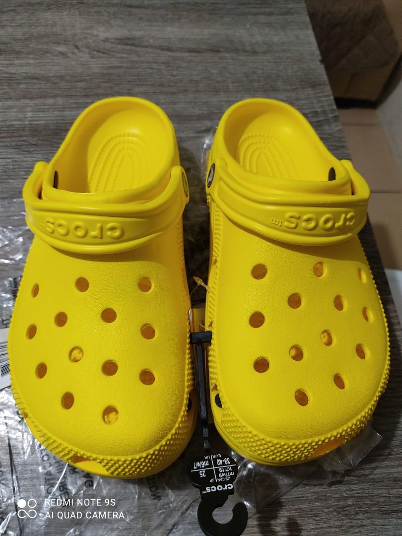 Crocs lemon hot sale