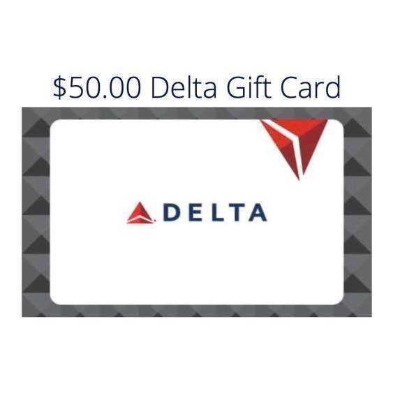 Delta Airlines USD$50 eGift Card, Tickets & Vouchers, Store ...