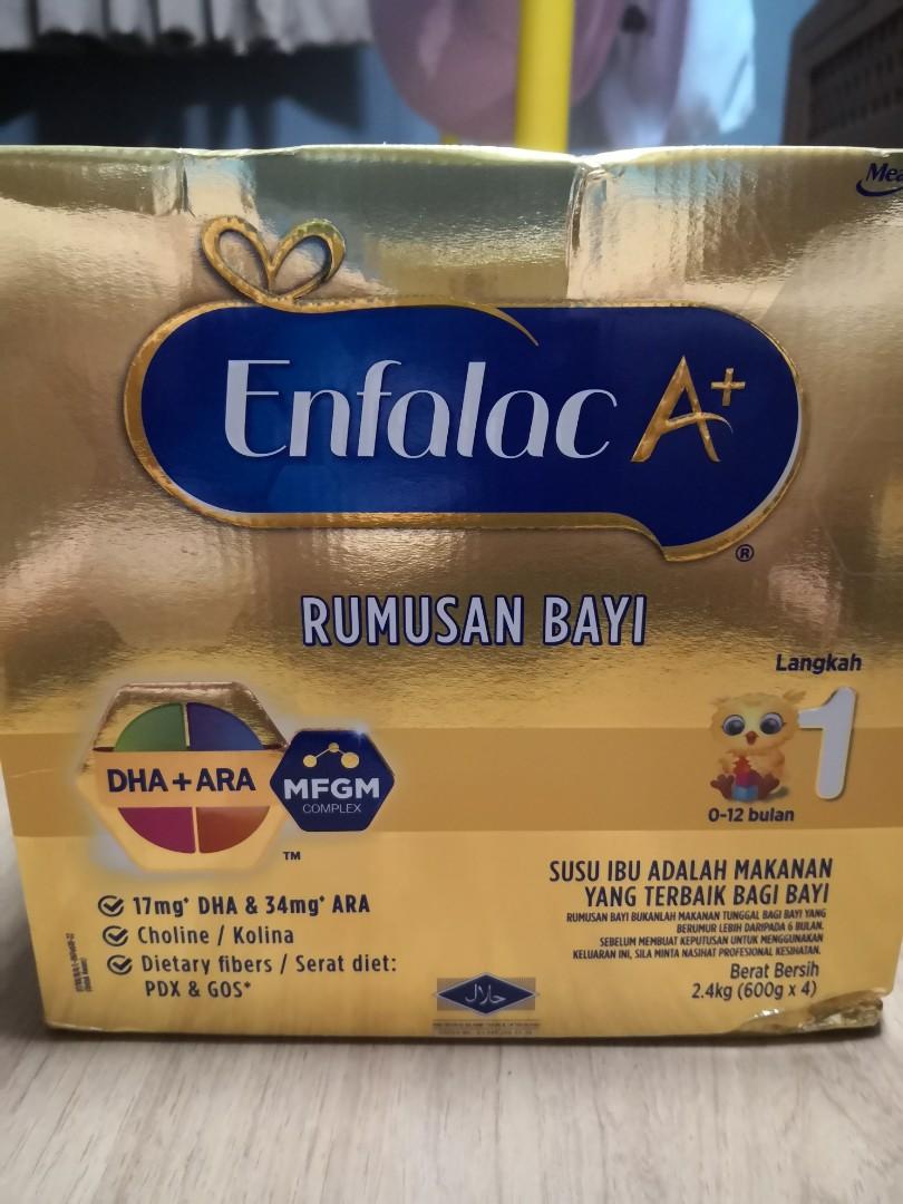 Enfalac A Step 1 2 4kg Enfalac A Step 1 Free Delivery In Singapore For 0 To 12 Mths Enfalac A Infant Formula Step 1 With Dha Ara Is Designed For Full