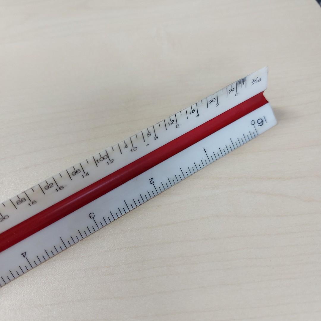 ENGLISH SCALE RULER Hobbies Toys Stationary Craft