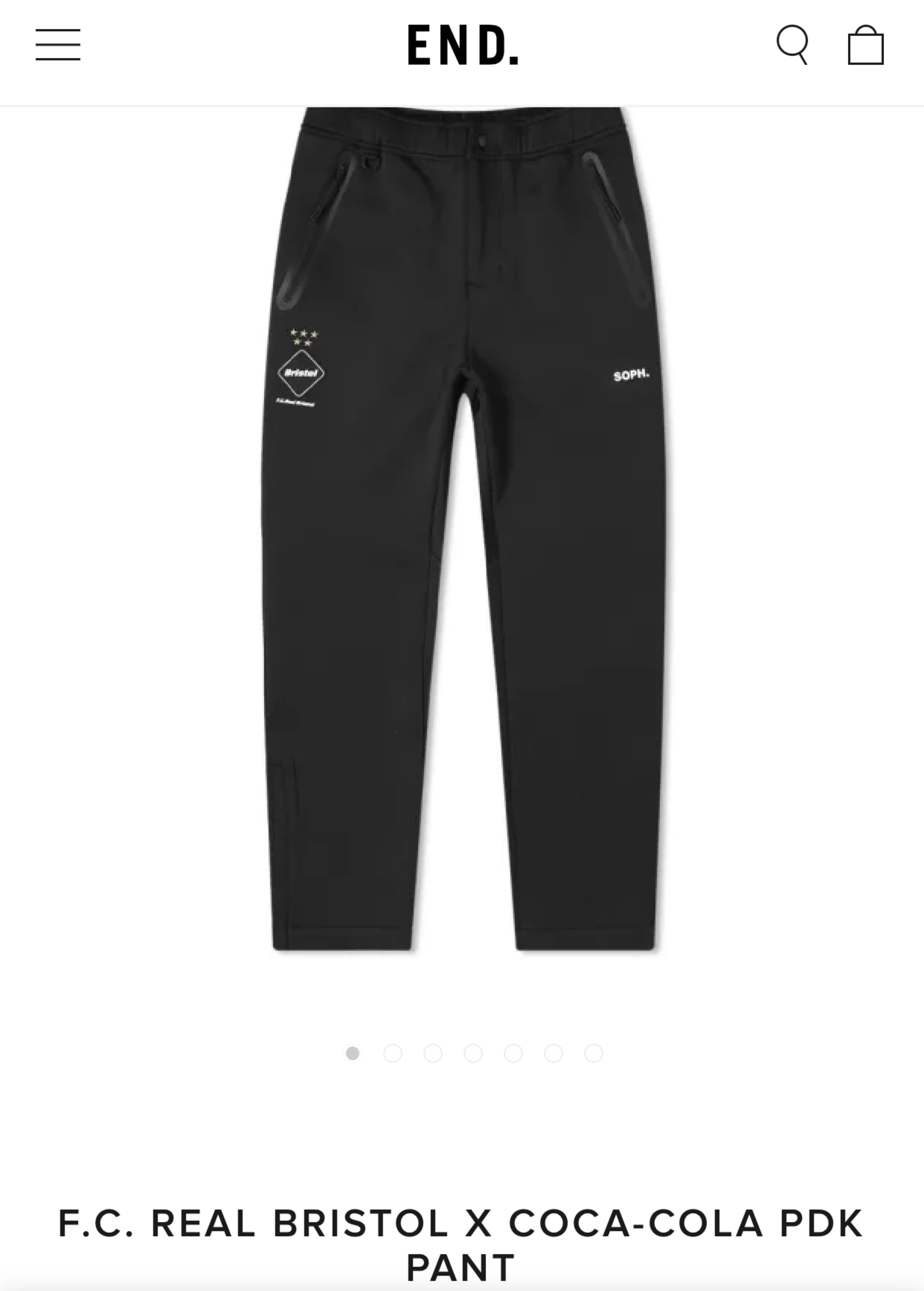 F.C.REAL BRISTOL x COCA -COLA PDK PANT, 男裝, 褲＆半截裙, 沙灘褲