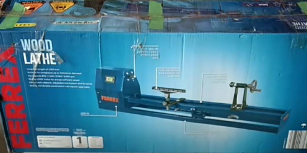 Ferrex wood hot sale lathe