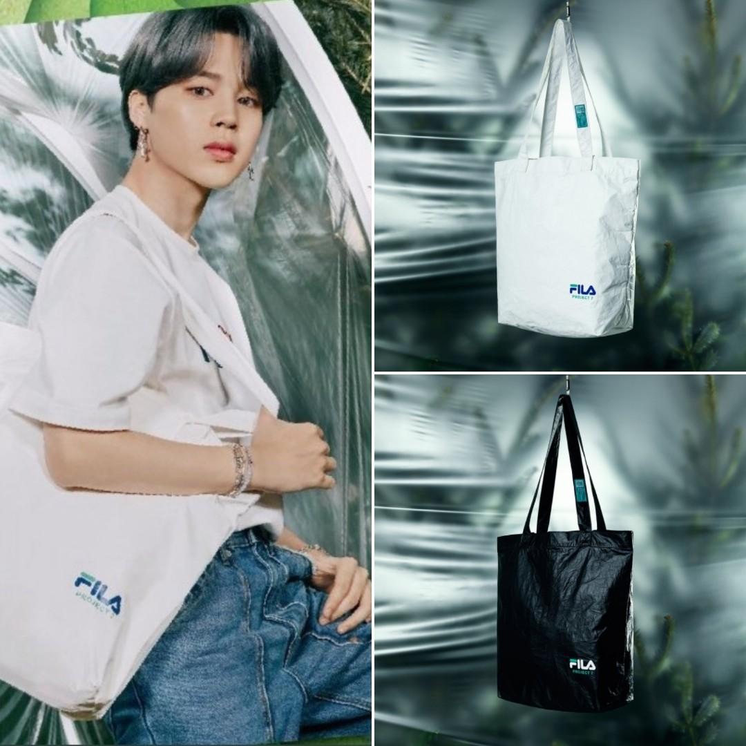 FILA x BTS Project 7 BACK TO NATURE COLLECTION Jimin Eco Bag
