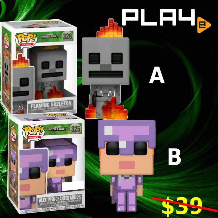 Funko pop minecraft alex deals
