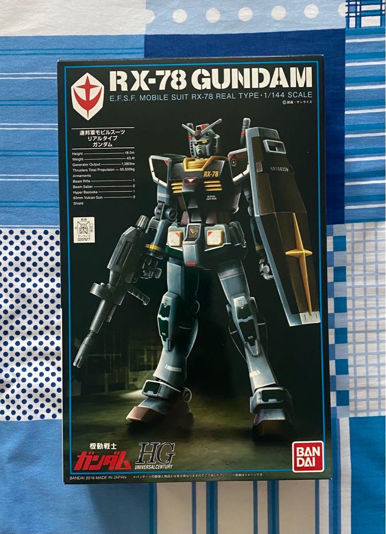 Hg Rx 78 2 Real Type Color Hobbies Toys Toys Games On Carousell