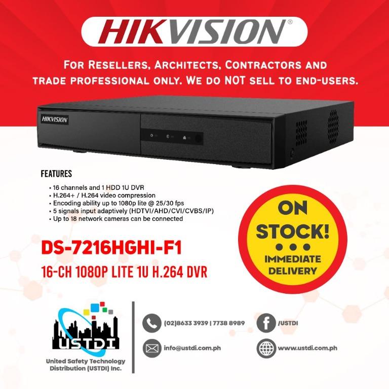 Hikvision Dvr For Sale Furniture Home Living Security Locks Security Systems Cctv Cameras On Carousell