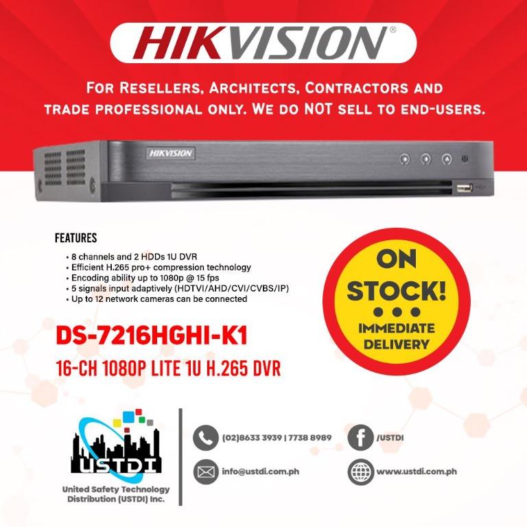 Hikvision Dvr For Sale Furniture Home Living Security Locks Security Systems Cctv Cameras On Carousell