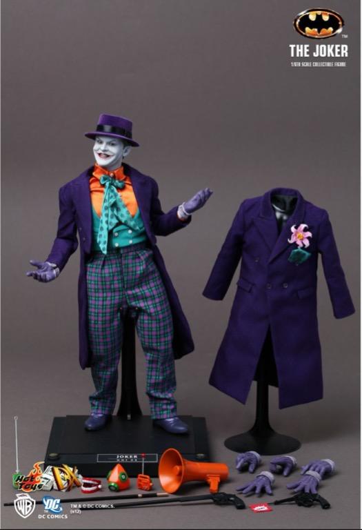 Hot Toys 1/6 Batman 1989 The Joker Jack Nicholson Dx08 Figure, Hobbies &  Toys, Collectibles & Memorabilia, Fan Merchandise On Carousell