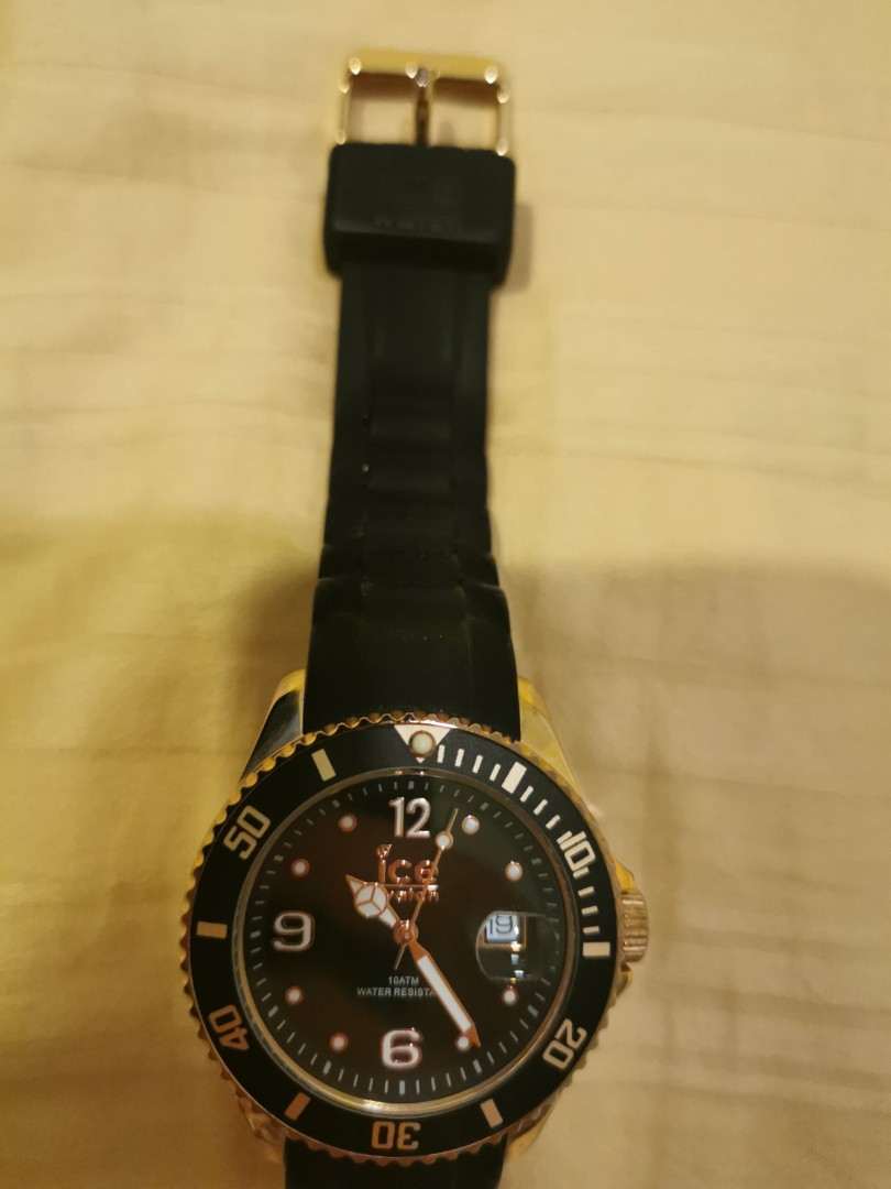Ice watch black gold edition unisex