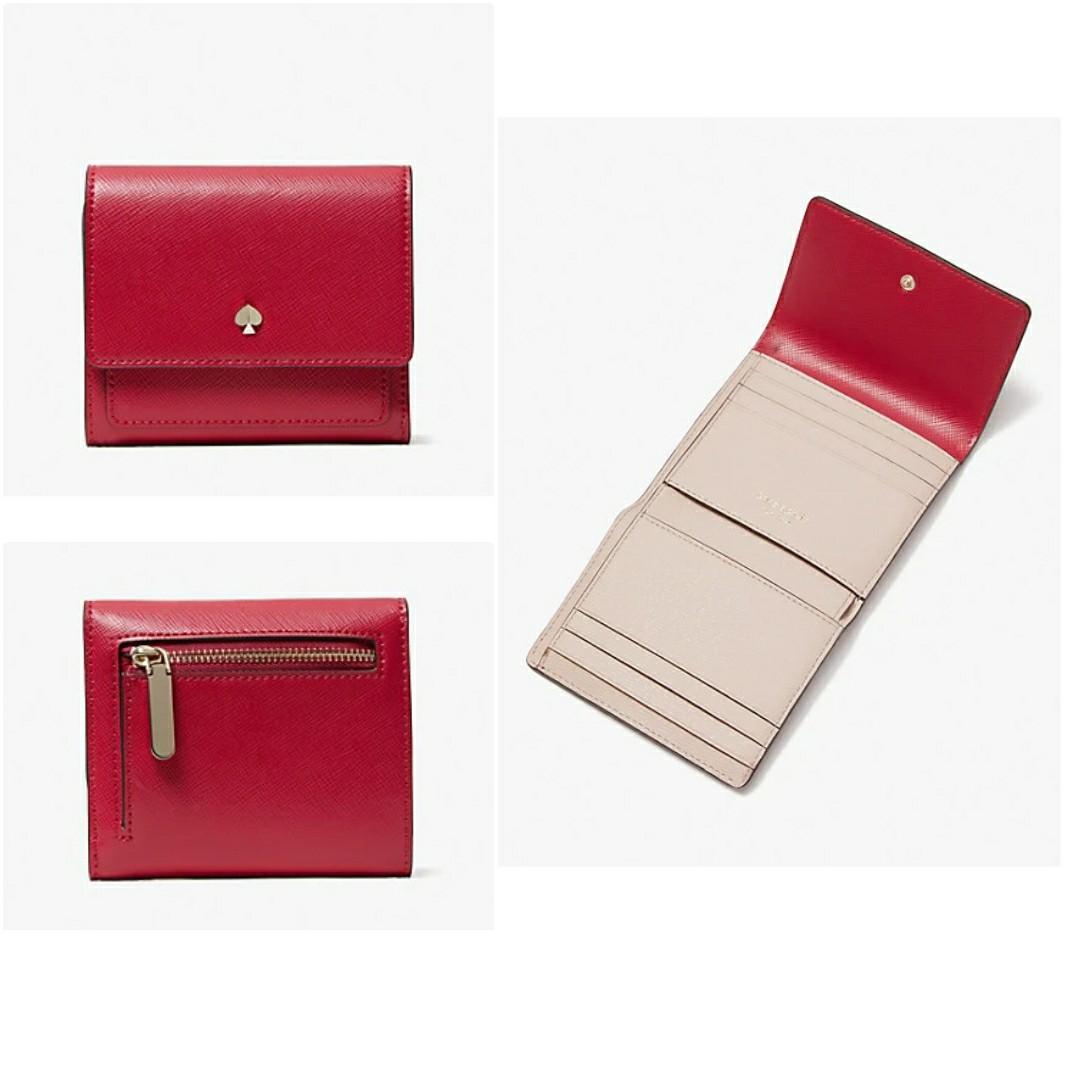 Mila trifold on sale flap wallet