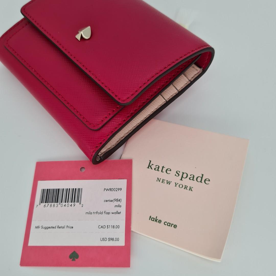 Mila trifold flap wallet outlet