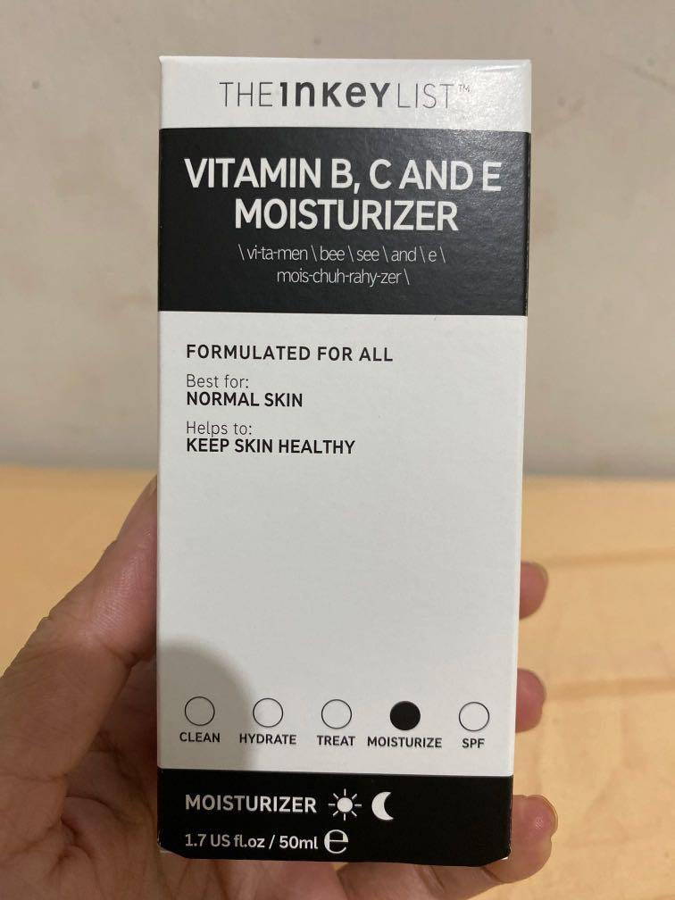 the inkey list bce moisturiser