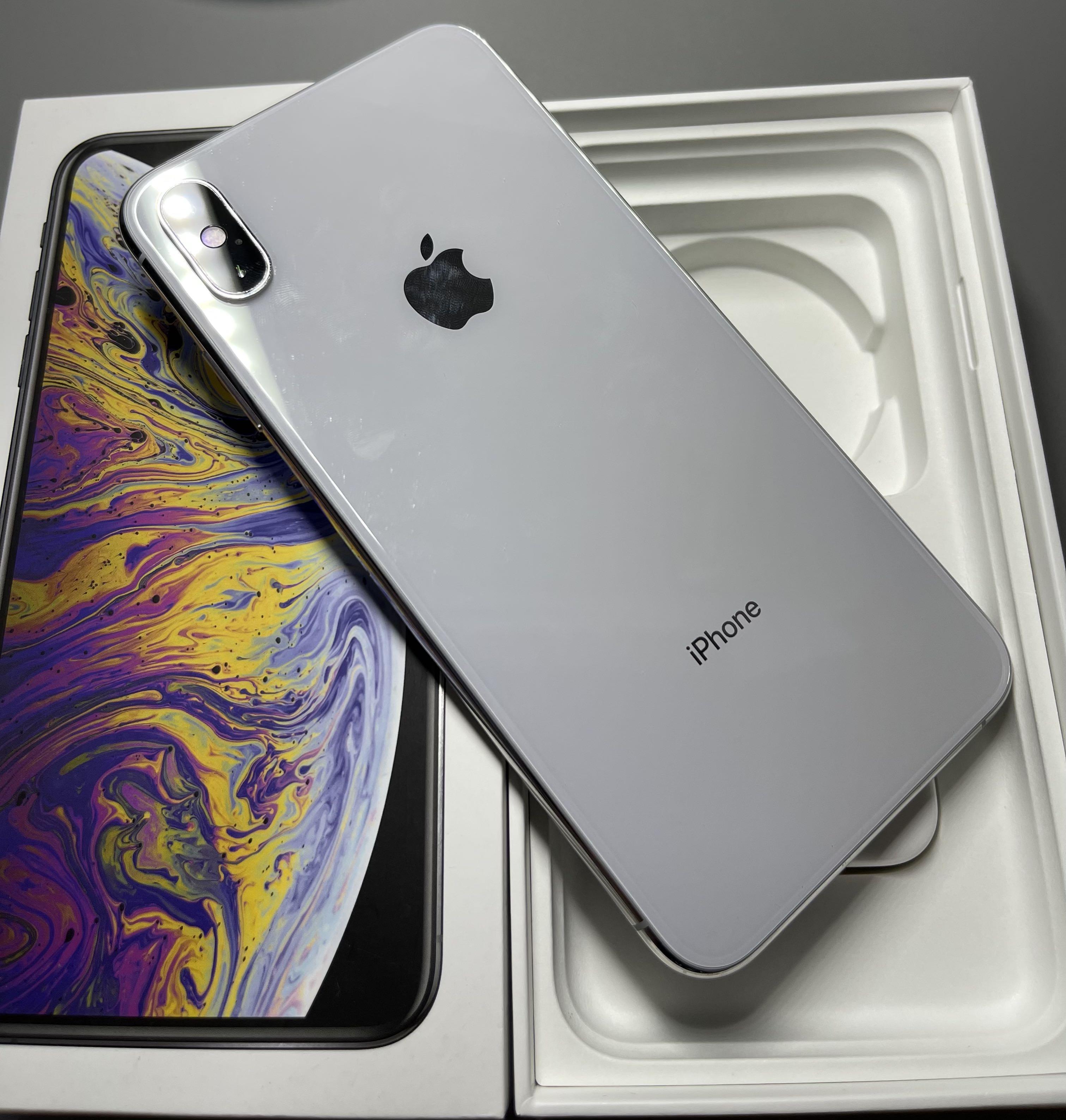 iphone xs max 64GB シルバー-