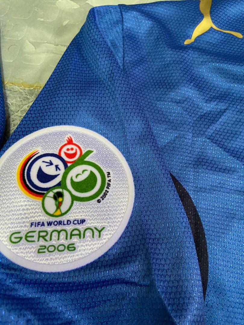 2006 Italy Home World Cup Jersey – As worn by Totti, Pirlo