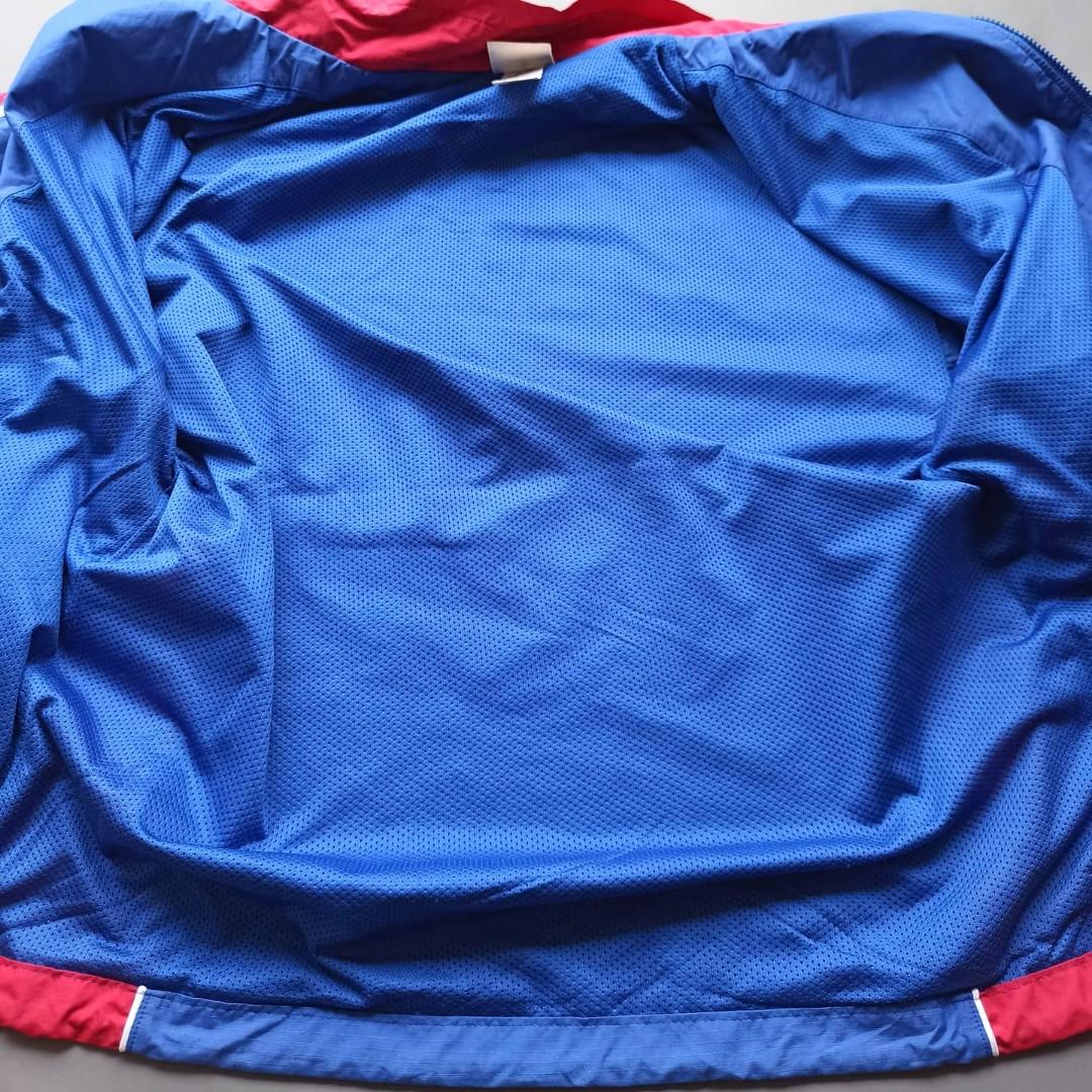Jaket Adidas Running Vintage Colorblock, Fesyen Pria, Pakaian , Baju Luaran  di Carousell