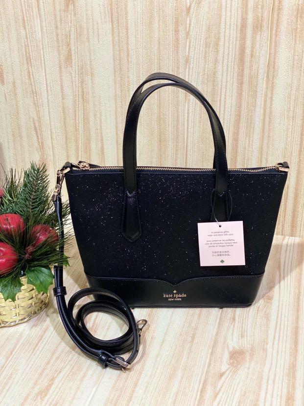 Kate spade lola glitter satchel new arrivals