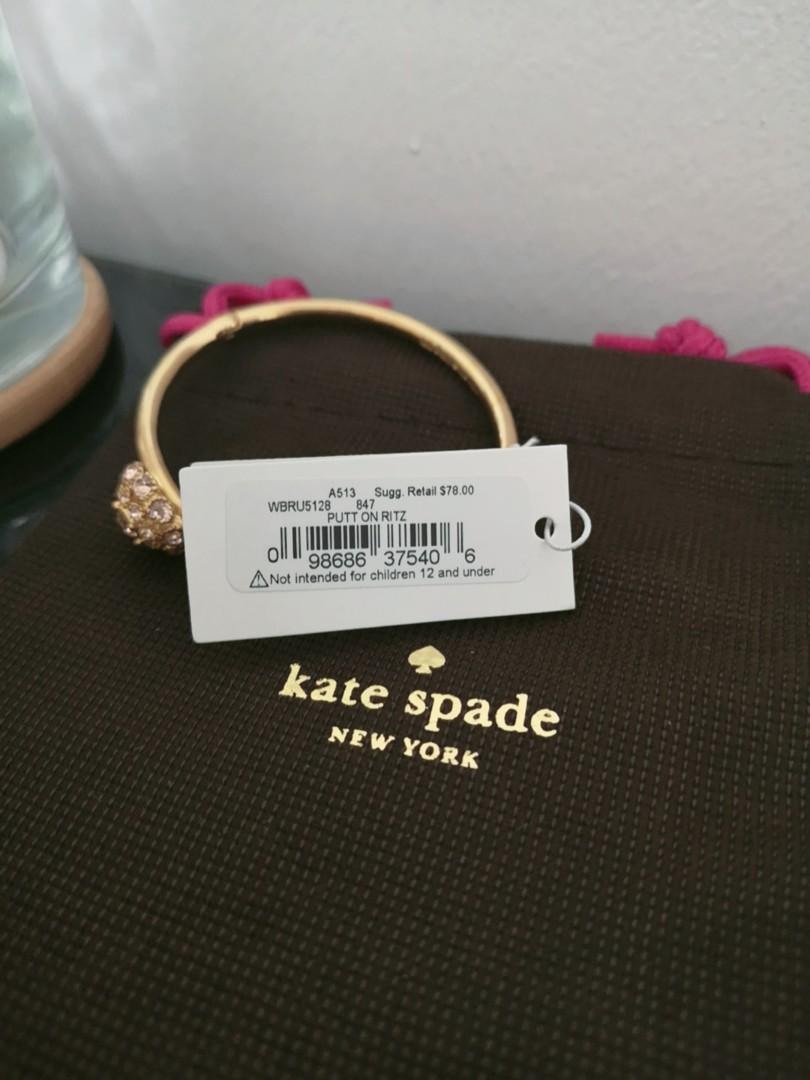 Kate spade putting online on the ritz earrings
