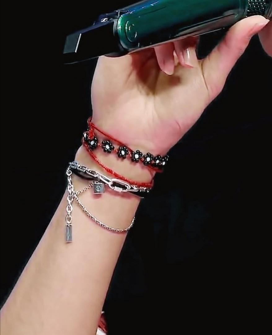 kpop Kim Tae Hyung Rope Chain Handmade Bracelet Woven Wishing Bracelet for  Women Men Simple Korean Jewelry bangtan boys V