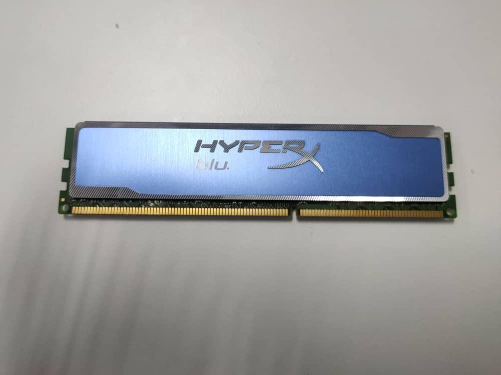 Kingston KHX1600C10D3B1 8G HyperX Blu 8GB 1600MHz 240 Pin DDR3 Desktop Ram USED