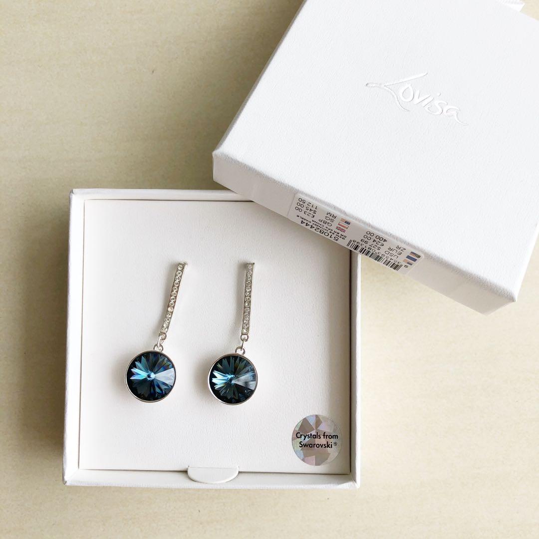 Lovisa swarovski cheap crystal earrings