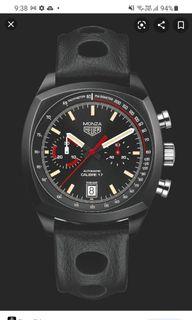 Lowest price! HEUER Heritage Monza. Calibre 17. 40th Anniversary Limited Edition. Brand new Unworn condition!