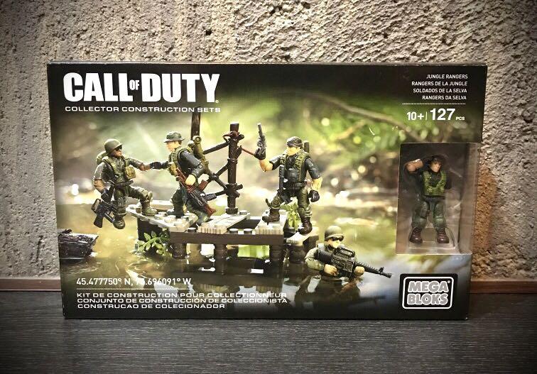MEGA BLOKS CONSTRUX Call of Duty Jungle Rangers NEW