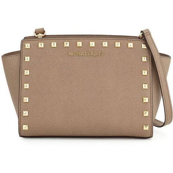 Michael kors Studded Bag Small size Barang Mewah Tas