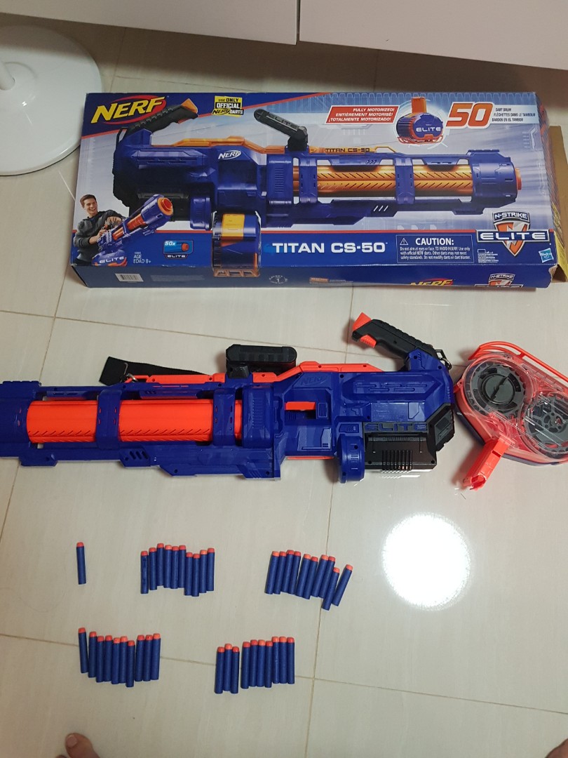 Nerf titan cs-50, Toys & Games, Others on Carousell