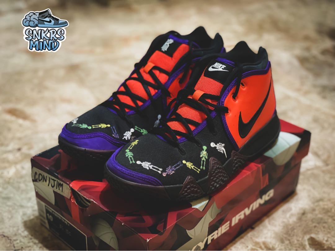 Kyrie day of the dead shoes sales