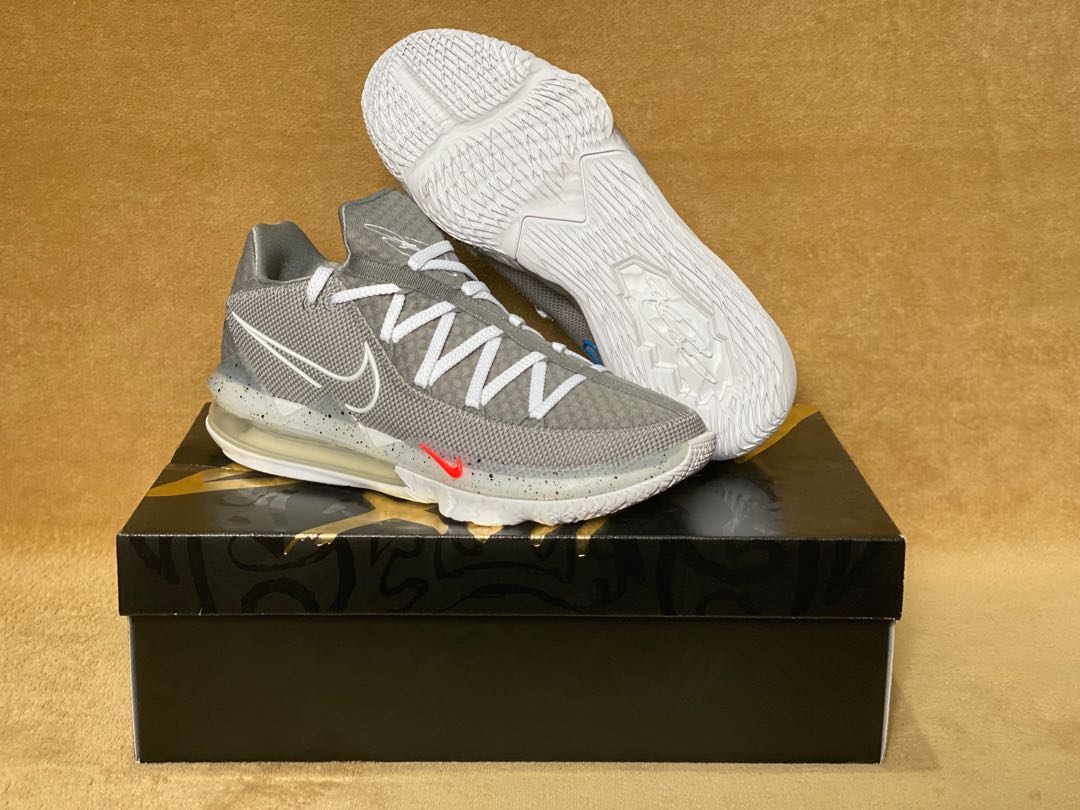 lebron 17 low grey