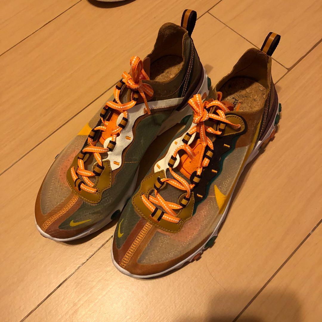 Nike React （分類：波鞋）位於 Hong Kong。 由 miccjj 提交（商品編號 1077099405，圖片 1）。簡介： 新淨 著過2次。