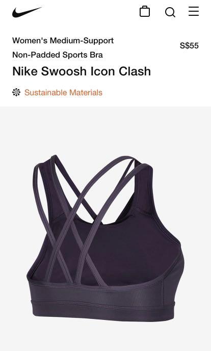 Nike Sports Bra (XL), Women's Fashion, New Undergarments & Loungewear on  Carousell