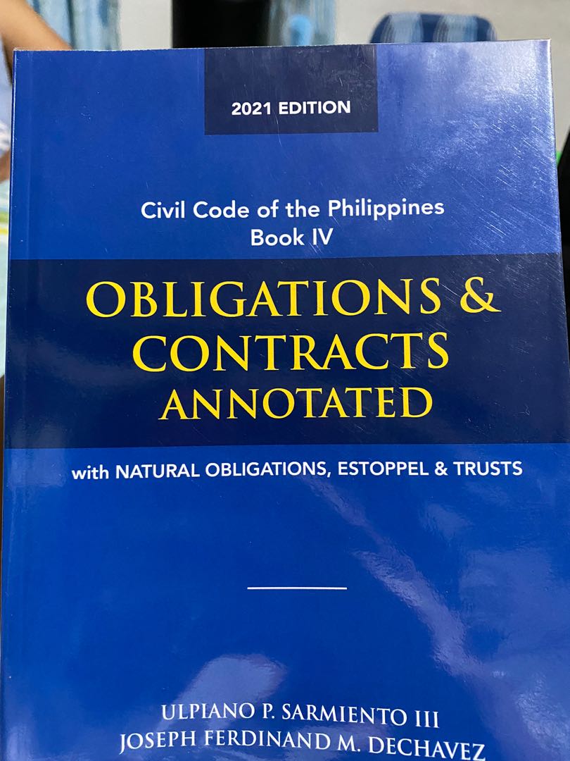 Obligations And Contracts By S 1616508784 47270f24 