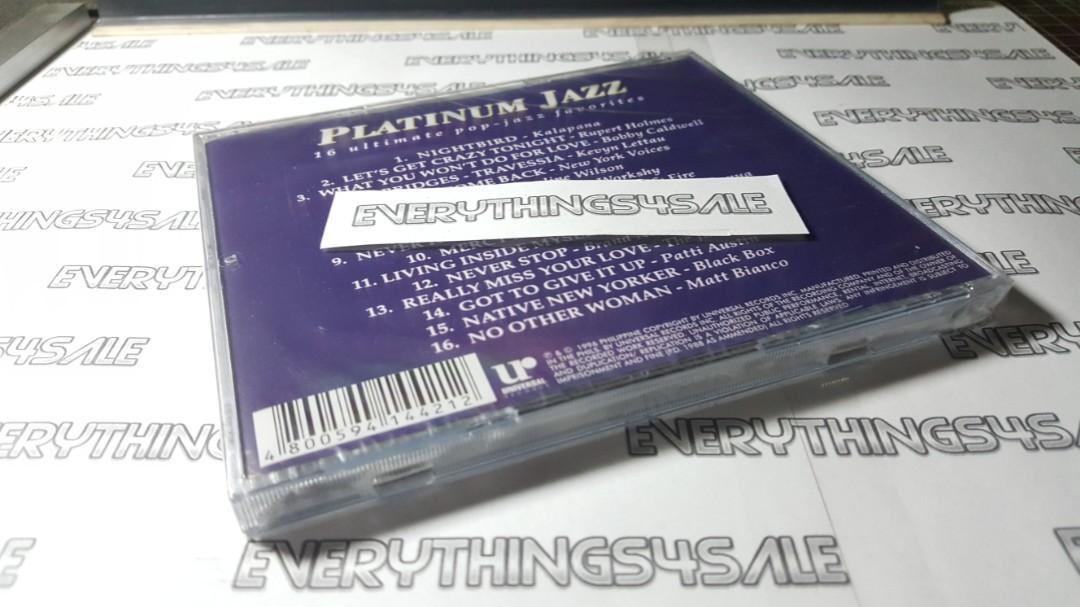 Platinum Jazz Audio CD Sealed, Hobbies & Toys, Music & Media, Music