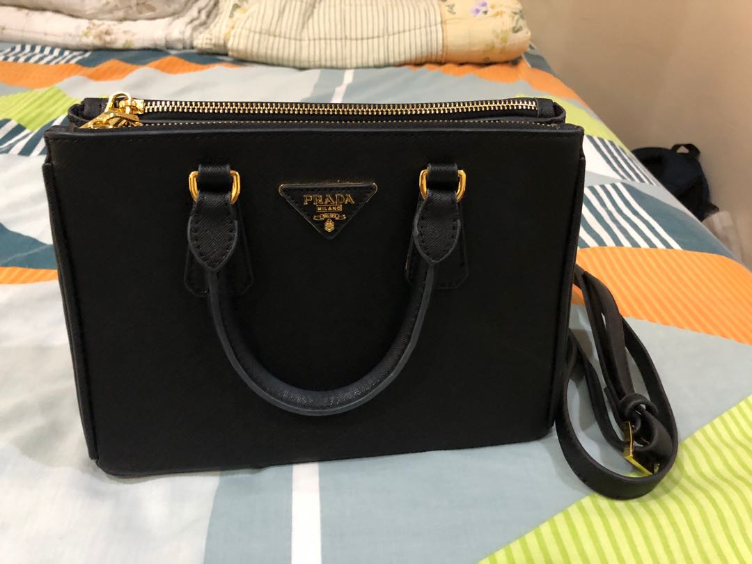 small black prada bag