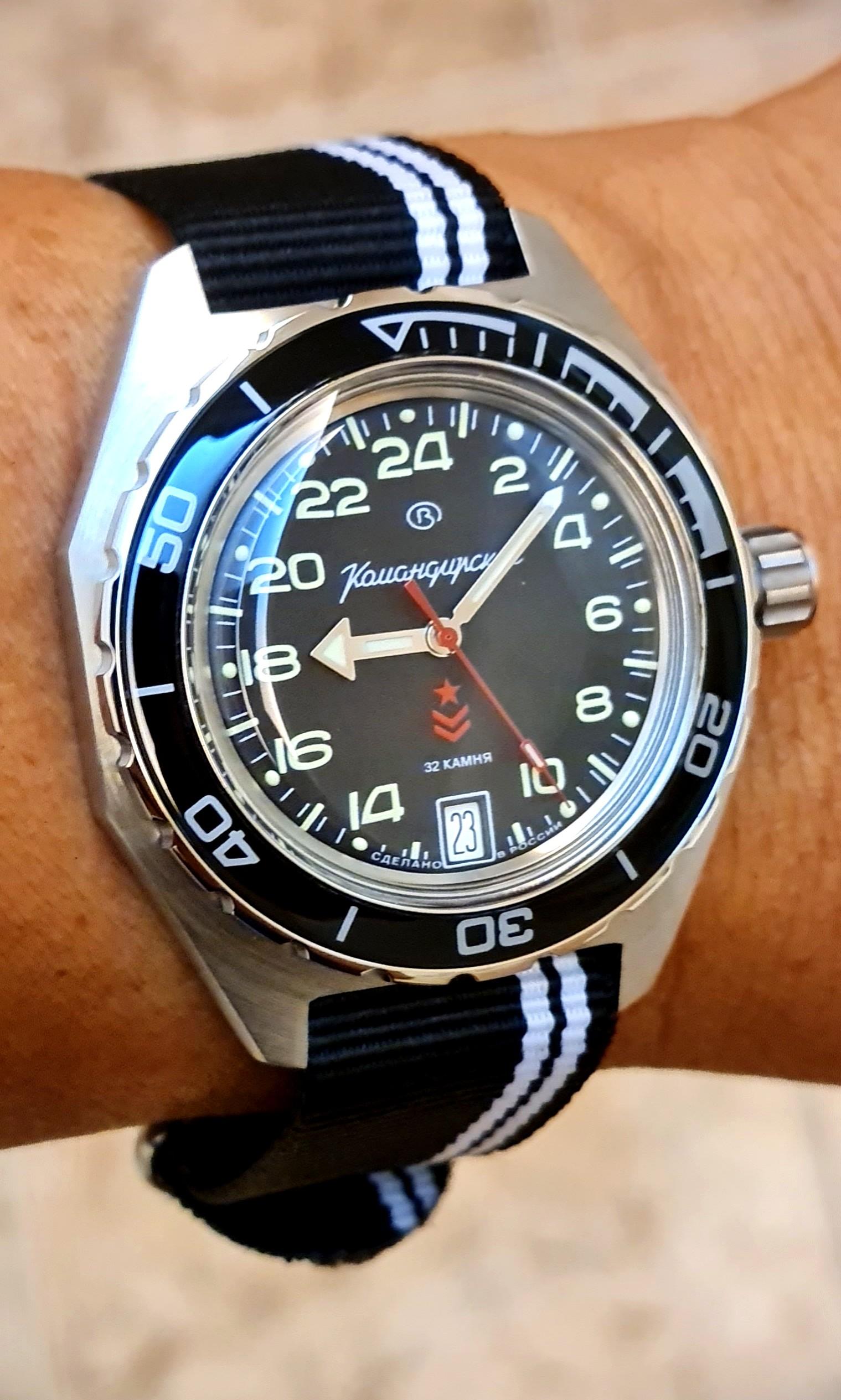 Vostok on sale komandirskie 200m