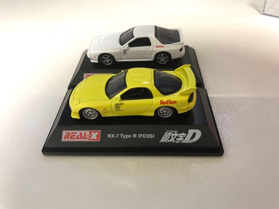 Real X 頭文字d Rx 7 高橋兄弟1 72 玩具 遊戲類 玩具 Carousell