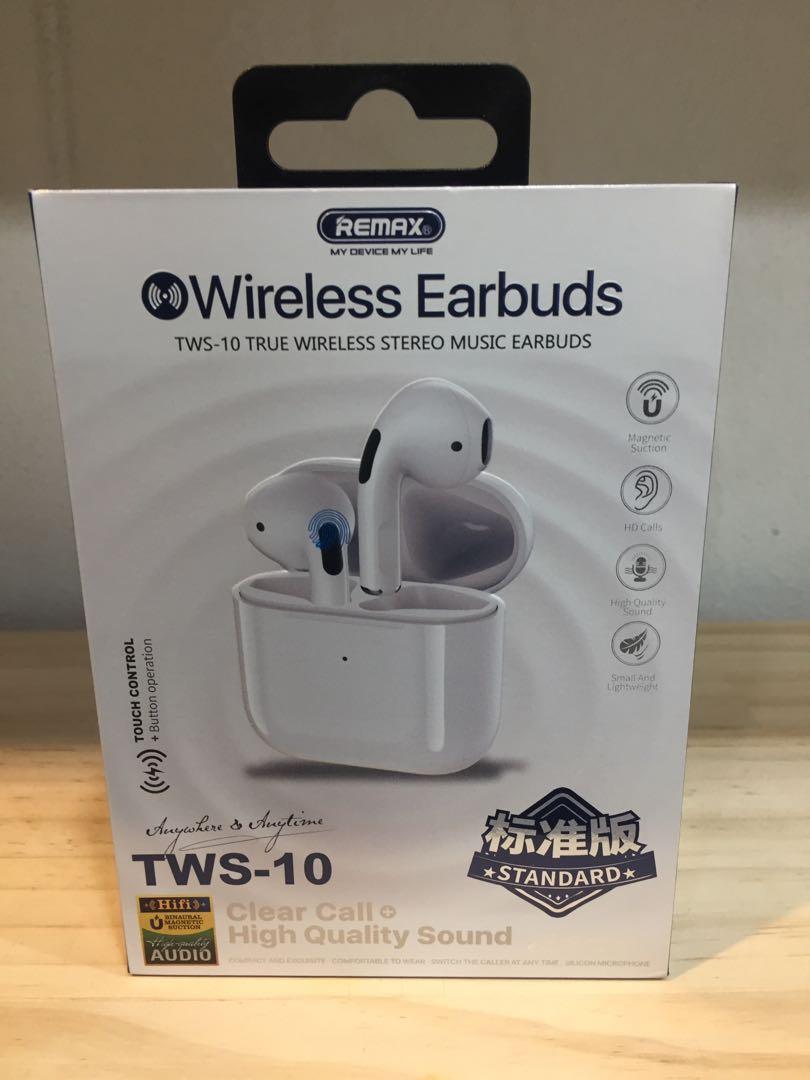 REMAX TWS 10 Audio Earphones on Carousell