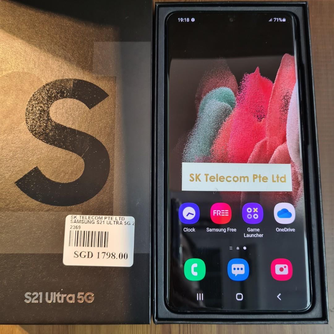Samsung Galaxy S21 Ultra 5g 256gb 12ram Like New Mobile Phones Tablets Android Phones Samsung On Carousell